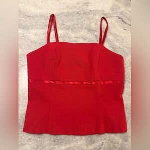 NWT Cache Bold Red Camisole Tank Top